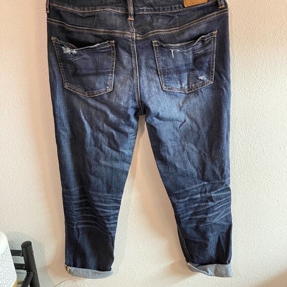 American Eagle Outfitters Super Stretch Tomgirl Size 4 Jeans - Picture 3 of 6